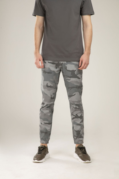 Joggers Terra Pro, erkaklar uchun, paxta kulrang 31 SS21CA3N-39-10105
