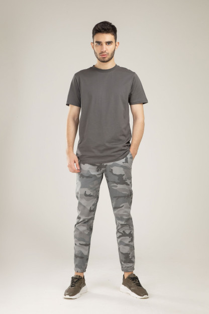 Joggers Terra Pro, erkaklar uchun, paxta kulrang 36 SS21CA3N-39-10105