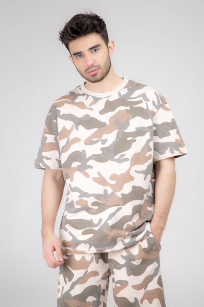 Футболка короткий рукав Beige M SS22CA2S-25-14-11218
