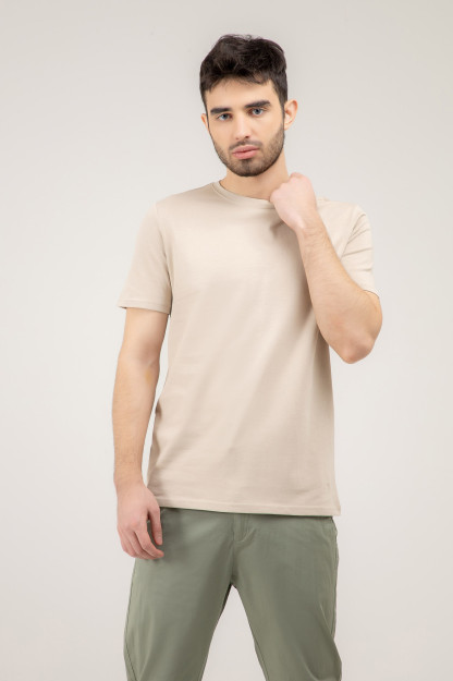 Футболка короткий рукав Beige S SS22CA2N-25-14-11028