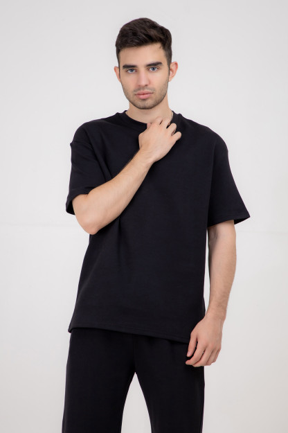 T-shirt qisqa qisma qora L SS22CA2S-25-4-11113