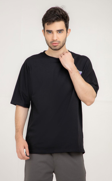 T-shirt qisqa qisma qora L SS22CA2N-25-4-11174