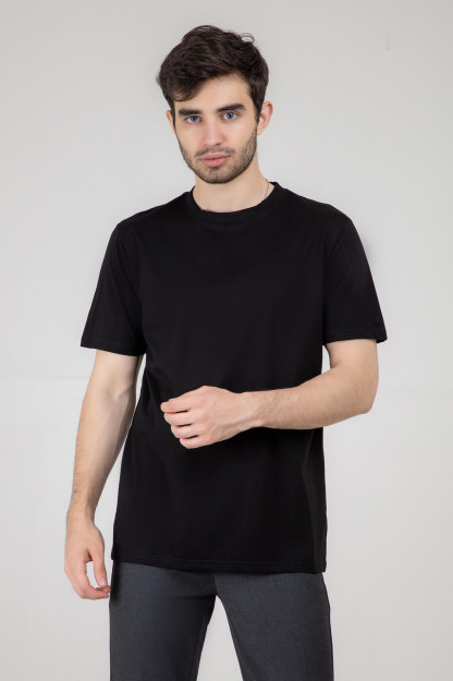 T-shirt qisqa qisma qora L SS22CA2N-25-4-11307
