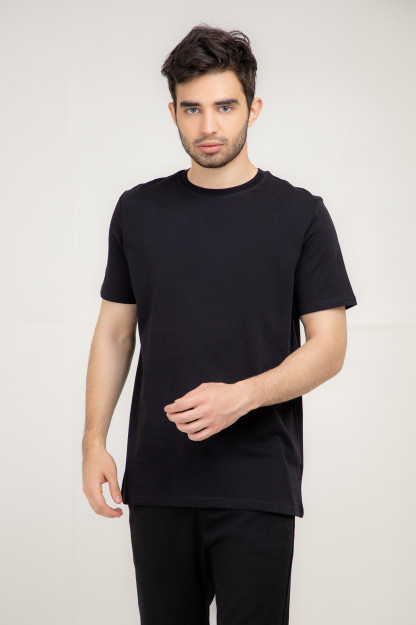 T-shirt qisqa qisma qora L SS22CA2N-25-4-11788