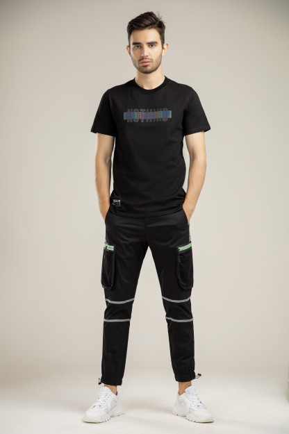 T-shirt qisqa qisma qora L SS21CA2N-25-10502