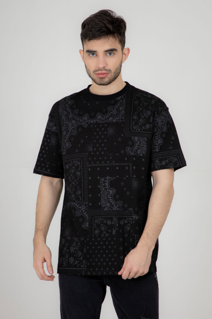 T-shirt qisqa qisma qora M SS22CA2N-25-4-11294