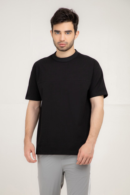 T-shirt qisqa qisma qora XL SS22CA2N-25-4-11673