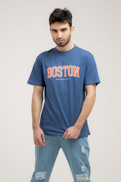 T-shirt qisqa qisma ko'k L SS22CA2N-25-5-11058