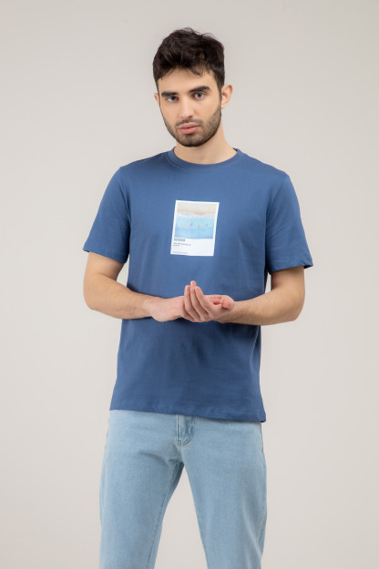 Футболка короткий рукав Blue XXL SS22CA2N-25-5-11229