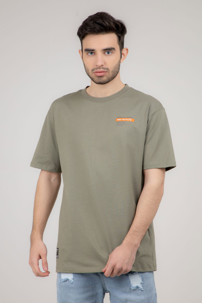 Футболка короткий рукав Khaki S SS22CA2N-25-21-11657