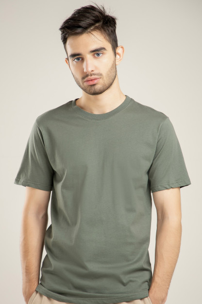 Xaki XXL qisqa qisma futbolka SS21CA2N-25-10493