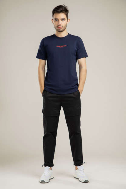 T-ko'ylak qisqa qisma Navy M SS21CA2N-25-10499