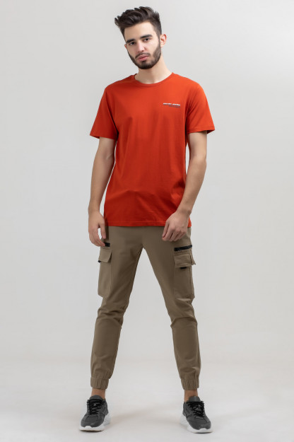 T-ko'ylak qisqa qisma Orange L AW20CA2N-25-16-9011