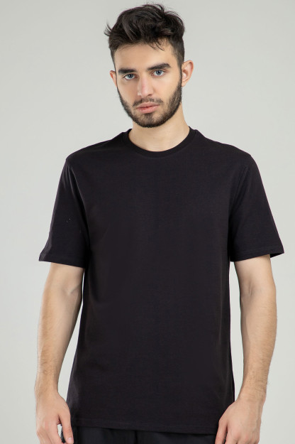 T-shirt qisqa qisma Terra Pro, erkaklar uchun, paxta qora XXL SS21CA2N-25-10390