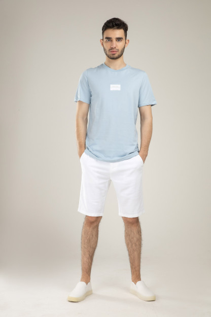 T-shirt qisqa qisma Terra Pro, erkaklar uchun, paxta ko'k S SS21CA2N-25-10006