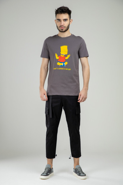 T-ko'ylak qisqa qisma Terra Pro, erkaklar uchun, paxta Dark Grey L SS21CA2N-25-10364