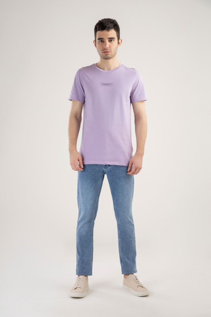 T-shirt qisqa qisma Terra Pro, erkaklar uchun, paxta Lilac XL SS21CA2N-25-10-9539