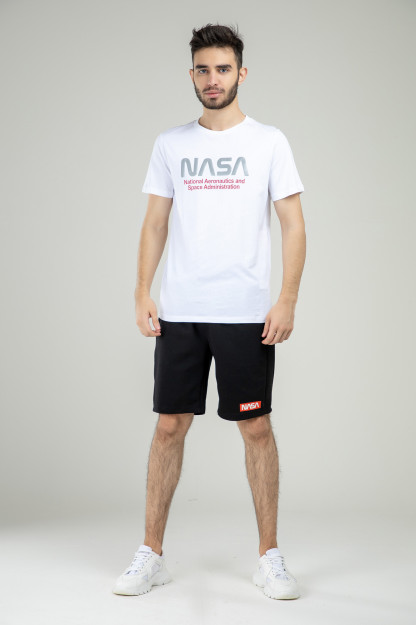 T-shirt qisqa qisma Terra Pro, erkaklar uchun, paxta oq L SS21CA2N-25-10168