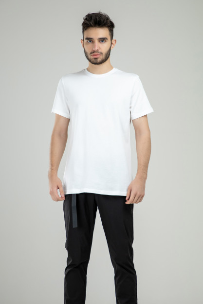 T-shirt qisqa qisma Terra Pro, erkaklar uchun, paxta oq L SS21CA2N-25-10049