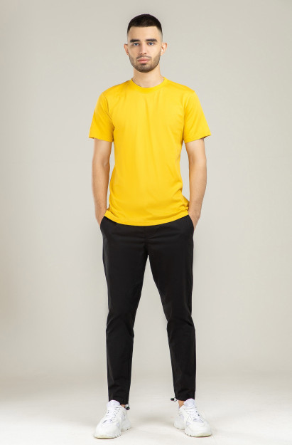T-shirt qisqa qisma Terra Pro, erkaklar uchun, paxta sariq XL SS21CA2N-25-15-9721