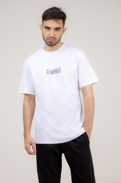 Футболка короткий рукав White L SS22CA2N-25-1-11171