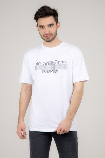 T-shirt qisqa qisma oq XL SS22CA2N-25-1-11625