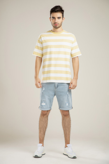 T-shirt qisqa qisma sariq XL SS21CA2N-25-10495