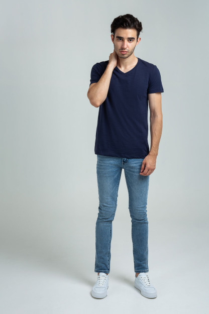 Terra Pro t-shirt, erkaklar uchun, paxta ko'k M SS20CA2N-25-8-7687