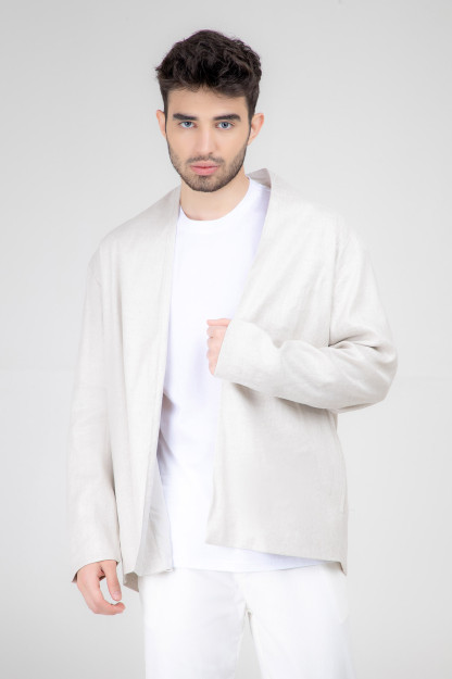 Кардиган короткая длина Beige XL SS22CA2N-33-14-11207