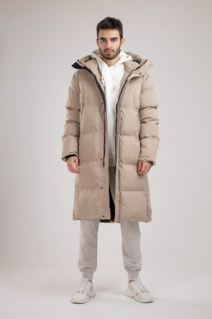 Ko'ylagi uzoq uzunligi bej XXL AW21CA1N-12-10449