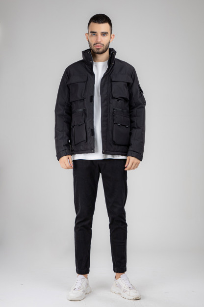 Ko'ylagi qisqa uzunligi qora XXL AW21CA1N-12-10358