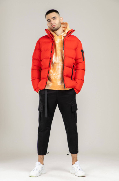 Куртка короткая длина Red L AW20CA1N-12-12-9262