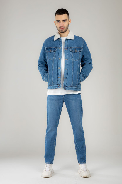 Ko'ylagi qisqa uzunligi Terra Pro, erkaklar uchun, Denim Blue XXL AW21DE1N-12-10682