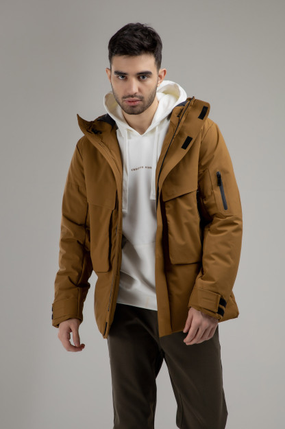 Куртка средняя длина Clay Brown M AW21CA1N-12-10691