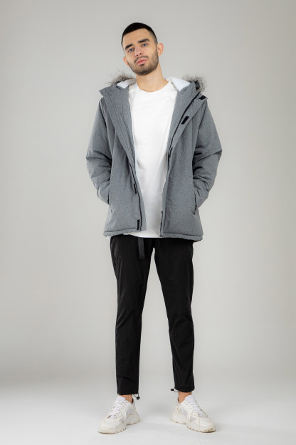 Ko'ylagi O'rta uzunligi Terra Pro, erkaklar uchun, polyester Grey L AW21CA1N-12-10354