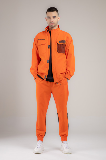 Олимпийка Короткая Длина Terra Pro, для мужчин, плащевка Orange M AW21CA2S-34-10134