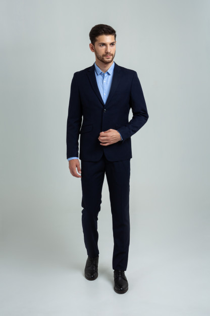 Пиджак Короткая Длина Terra Pro, для мужчин, хлопок Navy 56 AW20CL2S-16-7-8656