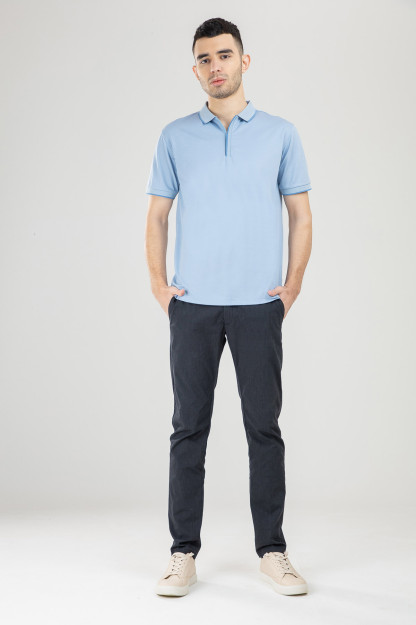 Polo qisqa qisma ko'k XL SS21CA2N-17-5-9622