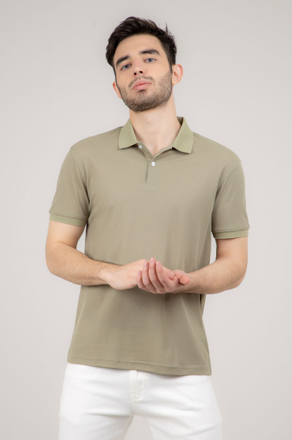 Polo qisqa qisma yashil XL SS22CA2N-17-39-11190