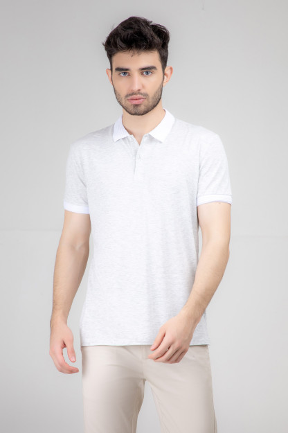 Polo qisqa qisma kulrang L SS22CA2N-17-40-10840