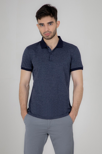 Polo qisqa qisma Navy XL SS22CA2N-17-7-11045