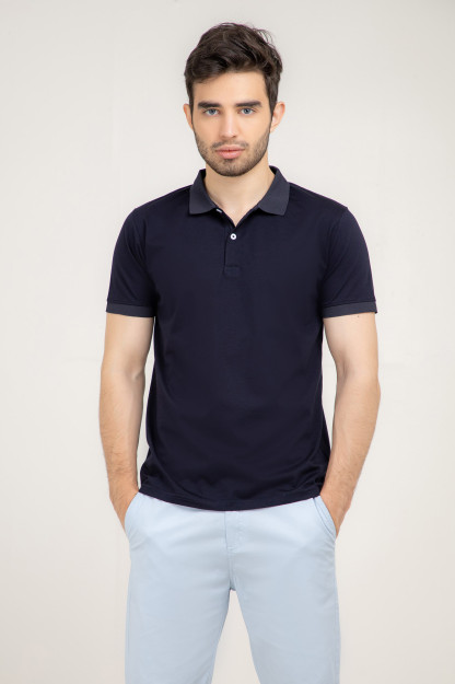 Polo qisqa qisma Navy XL SS22CA2N-17-7-10800