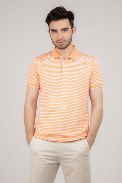 Polo qisqa qisma apelsin M SS22CA2N-17-16-10921