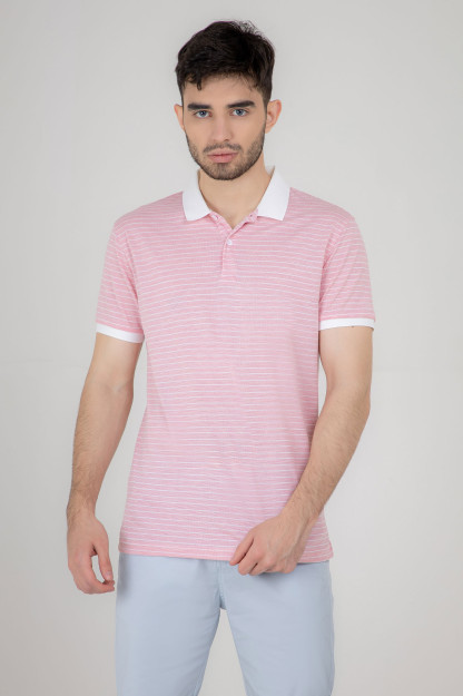 Polo qisqa qisma pushti XL SS22CA2N-17-9-11133