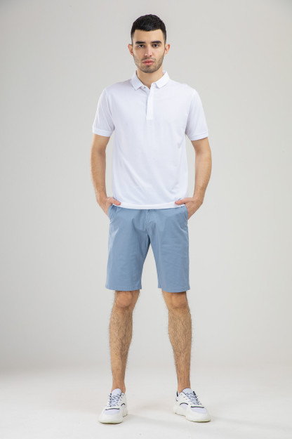 Поло Короткий Рукав Terra Pro, для мужчин, мерсиризированный хлопок White L SS21CA2N-17-1-9604