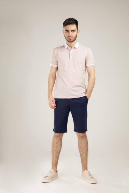 Polo qisqa qisma Terra Pro, erkaklar uchun, paxta bej L SS21CA2N-17-10089