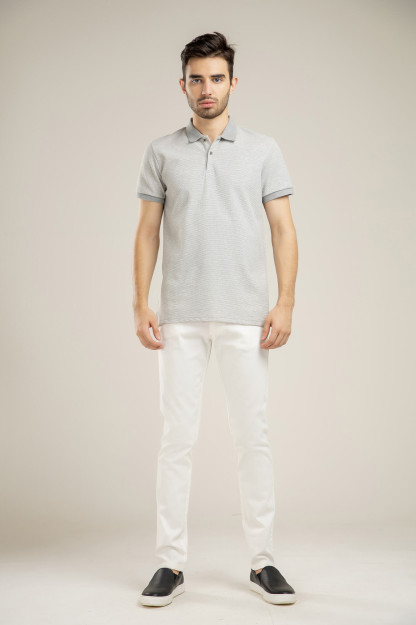 Polo qisqa qisma Terra Pro, erkaklar uchun, paxta Grey L AW21CA2N-17-10343
