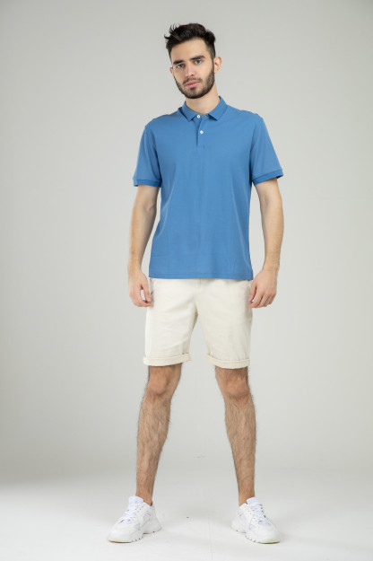 Polo qisqa qisma Terra Pro, erkaklar uchun, paxta Navy M SS21CA2N-17-10090