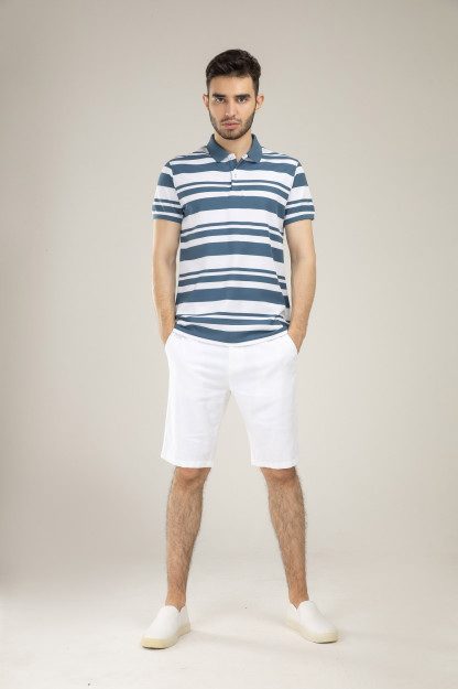 Polo qisqa qisma Terra Pro, erkaklar uchun, paxta Navy XXL SS21CA2N-17-10015