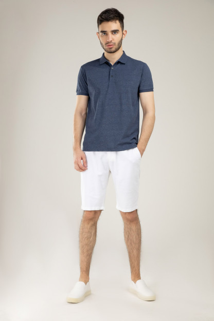 Polo qisqa qisma Terra Pro, erkaklar uchun, paxta Navy XXL SS21CA2N-17-10089